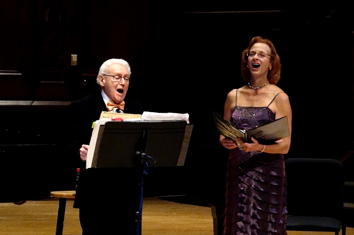 Voice student Joseph Mancini finds joy and satisfaction at Hochstein