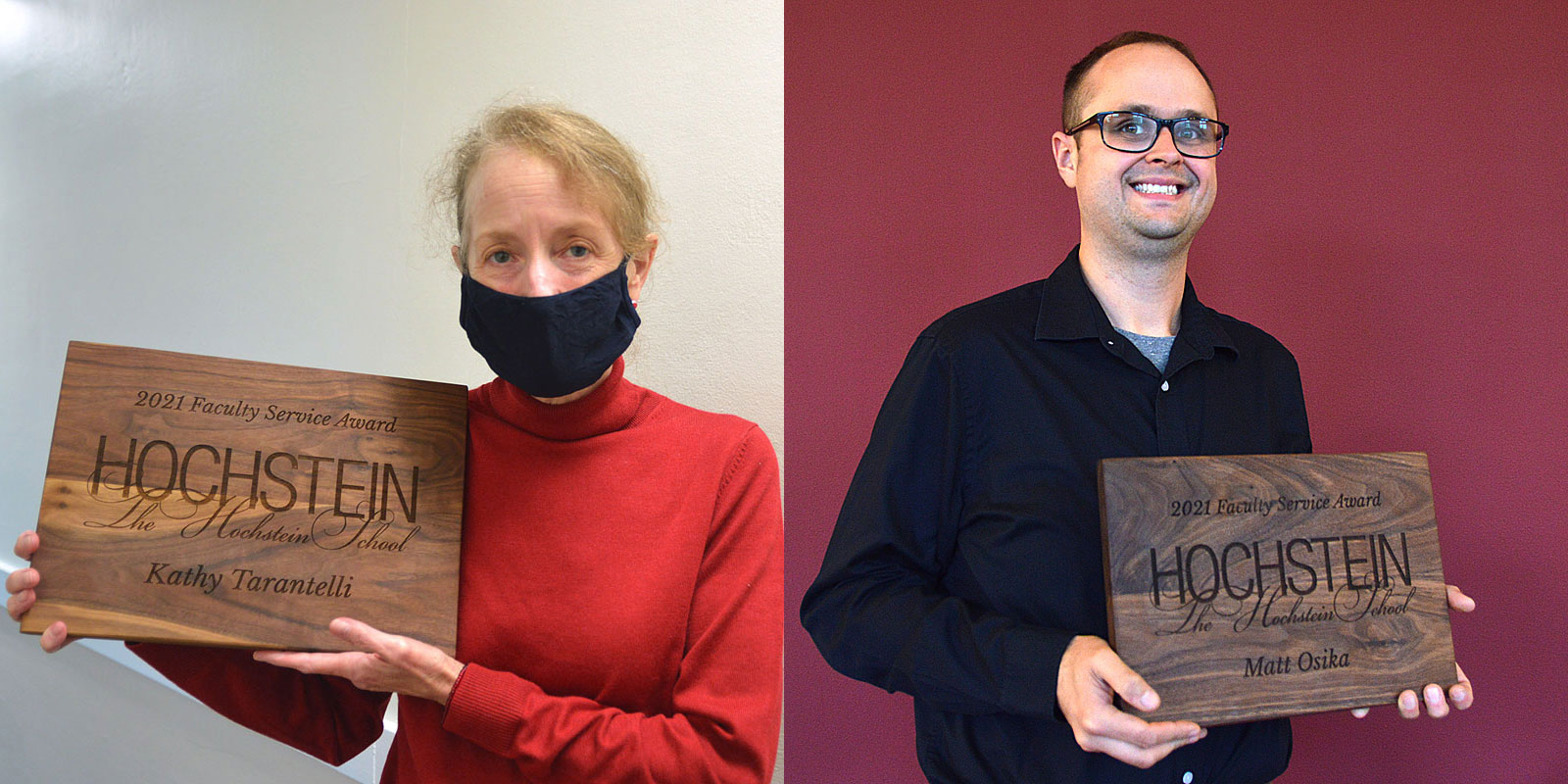 Hochstein announces recipients of 2021 Faculty Service Award