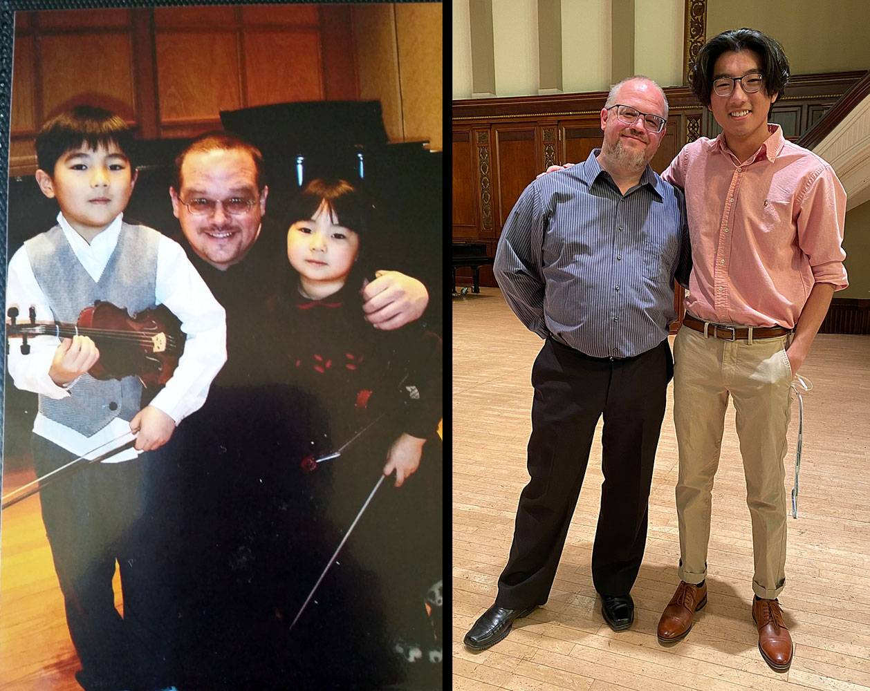 Graduating senior learned lessons on violin and on life
