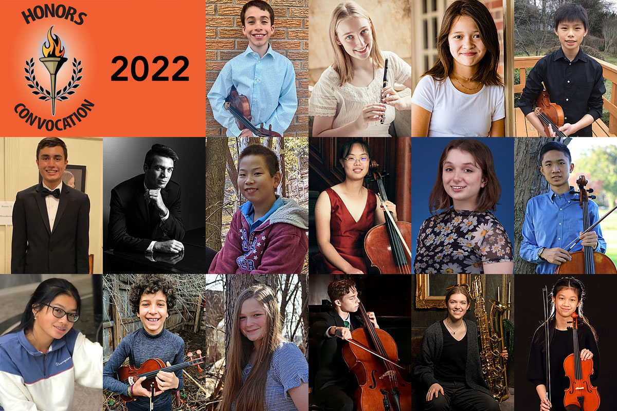 16 Hochstein students perform at Honors Convocation on June 3