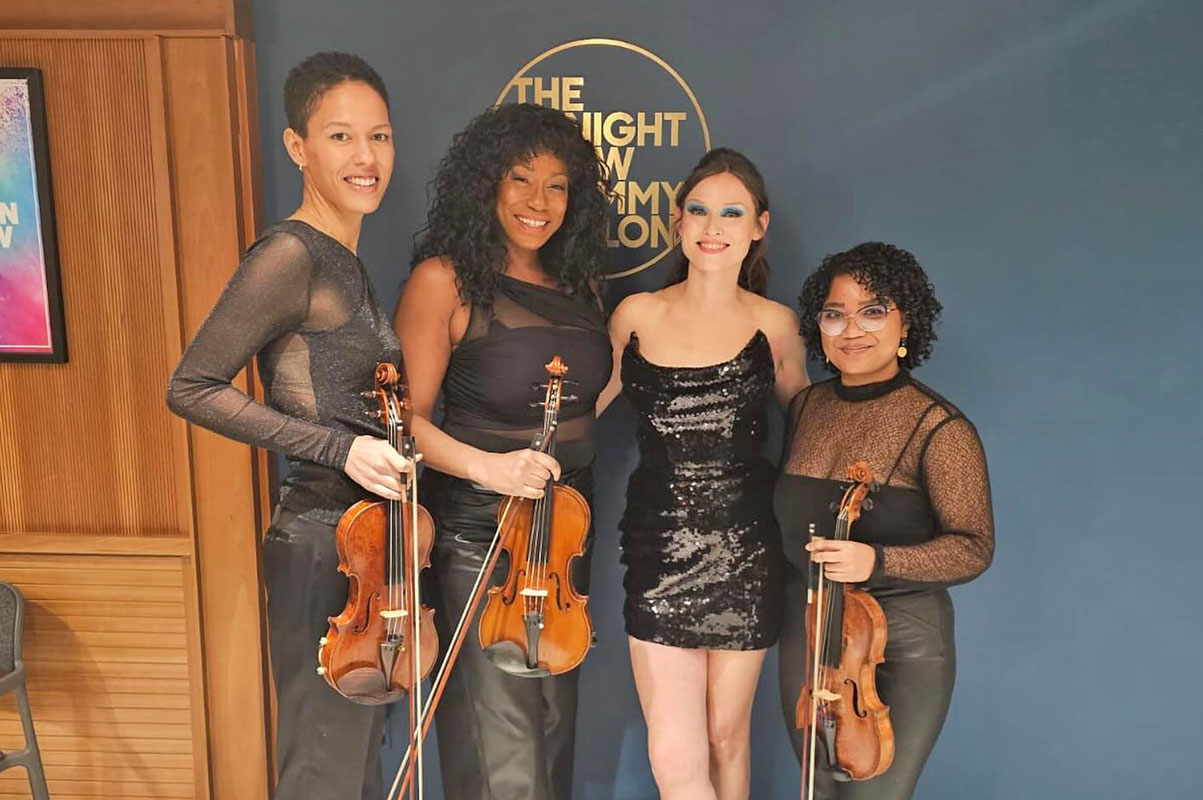 Hochstein alum Epongue Ekille on The Tonight Show starring Jimmy Fallon