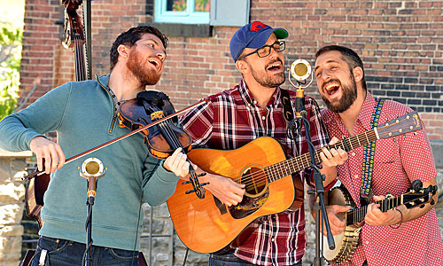 Hochstein at High Falls: The Brothers Blue