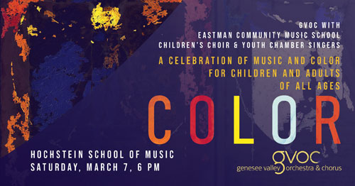 Genesee Valley Orchestra & Chorus presents: Color