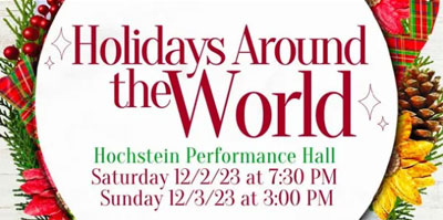 Rochester Gay Men’s Chorus: Holidays Around the World - Saturday