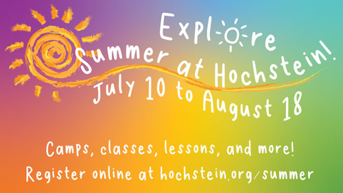 Summer at Hochstein - Week 1