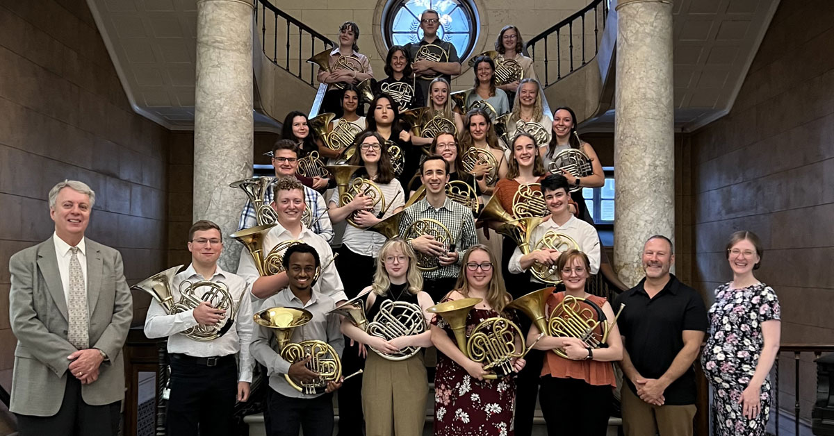 Live from Hochstein – Eastman Horn Choir: A Cornucopia of Holiday Delights