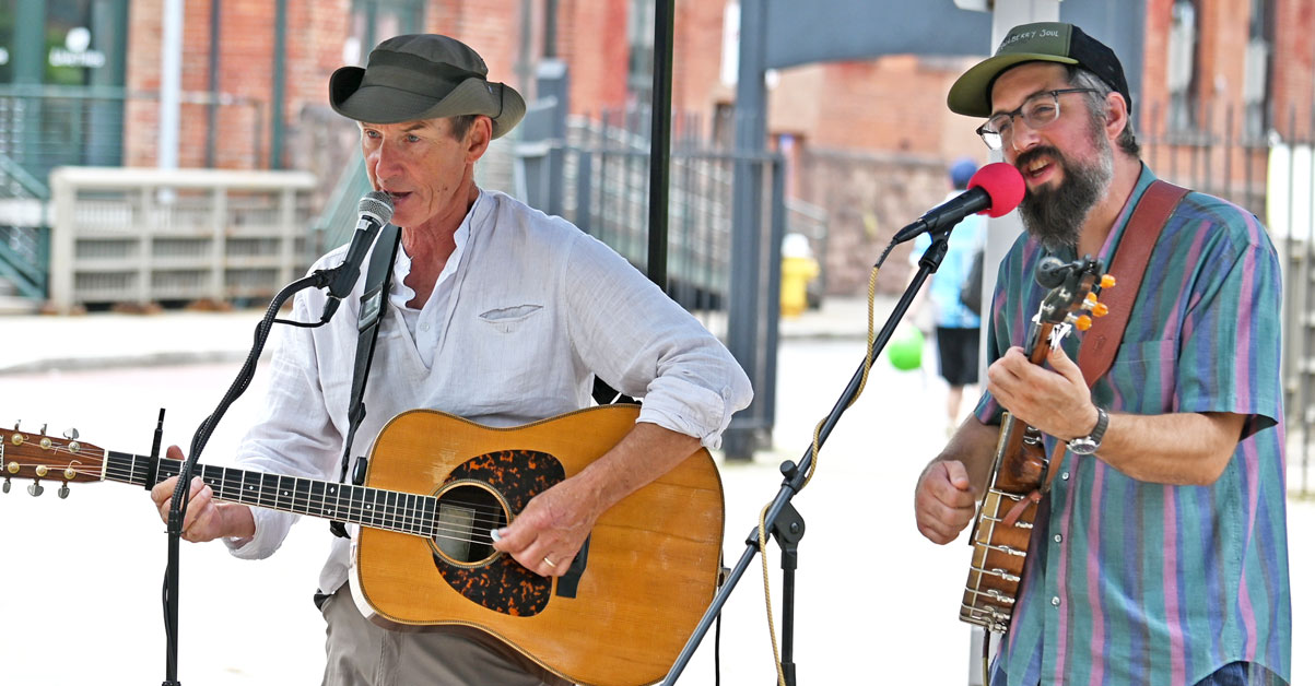 Hochstein at High Falls: John Dady & Benny Bleu